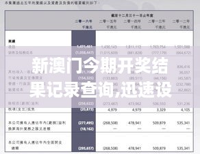新澳最新開(kāi)門(mén)獎(jiǎng)歷史記錄2023，揭秘與回顧，揭秘與回顧，新澳最新開(kāi)門(mén)獎(jiǎng)歷史記錄 2023年回顧展
